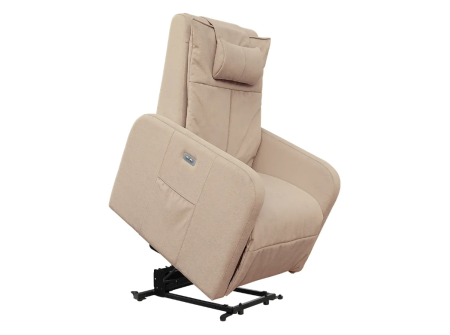 Кресло реклайнер с электроприводом FUJIMO E-COMFORT CHAIR F3005 FEW Ваниль (Sakura 4) Кресло реклайнер с электроприводом FUJIMO E-COMFORT CHAIR F3005 FEW Ваниль (Sakura 4)