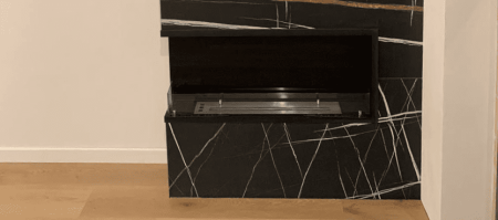 Угловой встраиваемый биокамин Firezo L'angolo Sinistro 1200 Угловой встраиваемый биокамин Firezo L'angolo Sinistro 1200