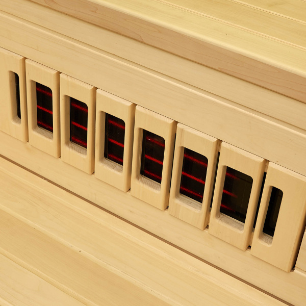 Инфракрасная сауна Mexda WS-1809 красный кедр 1500*1000*1900